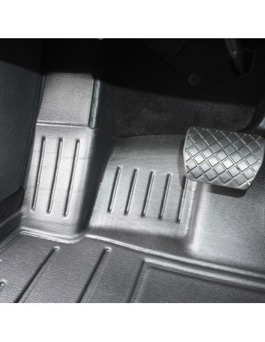 Rubber tray mat set for Kia Ceed III (2018-)