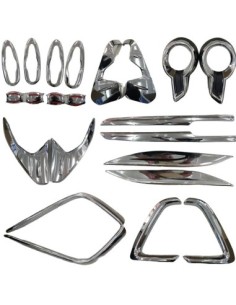 Set of 22 Chrome Trims for Toyota Hilux Revo 2015, 2016,...