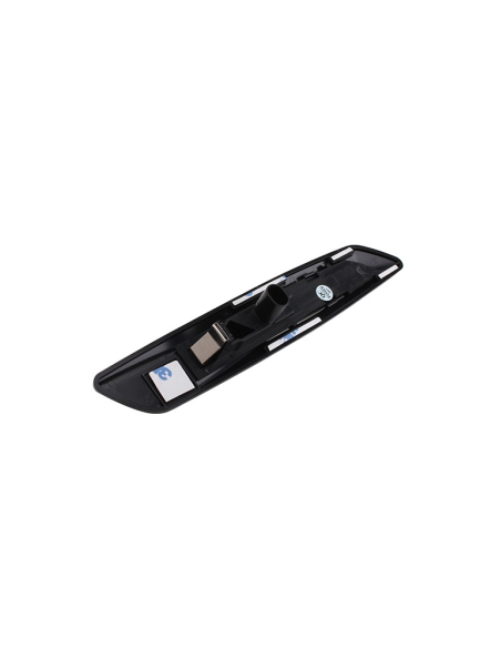 Σετ 2 Σηματοδότες Φτερού Led Μαύροι για BMW E60, E61, E90, E91, E81, E82, E88