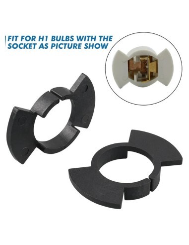 Set of 2 LED H1 Adapters for Honda