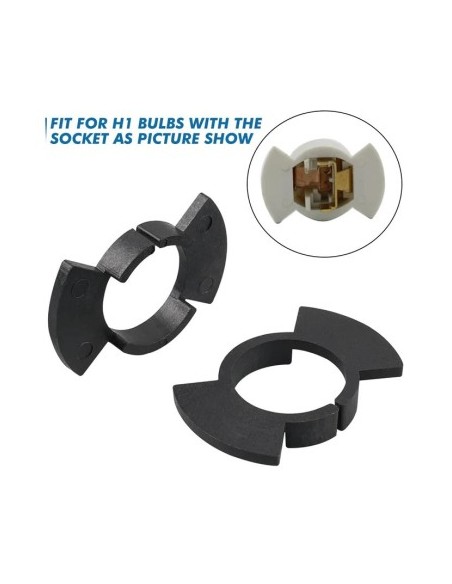 Set of 2 LED H1 Adapters for Honda
