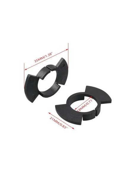 Set of 2 LED H1 Adapters for Honda