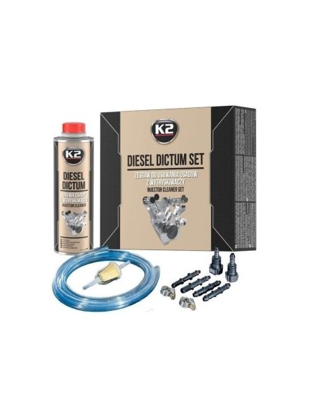 K2 Diesel Dictum Injector Cleaning Set, 500ml