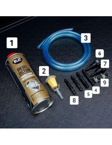 K2 Diesel Dictum Injector Cleaning Set, 500ml