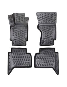 Rubber mat set compatible with Volkswagen Amarok models...