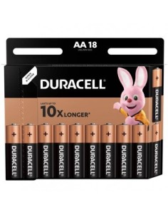 Duracell R3 Basic batteries, AAAK18 alkaline 18pcs