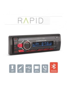 Autós lejátszó Rapid - 1 DIN - 4 x 50 W - BT - MP3 - AUX...
