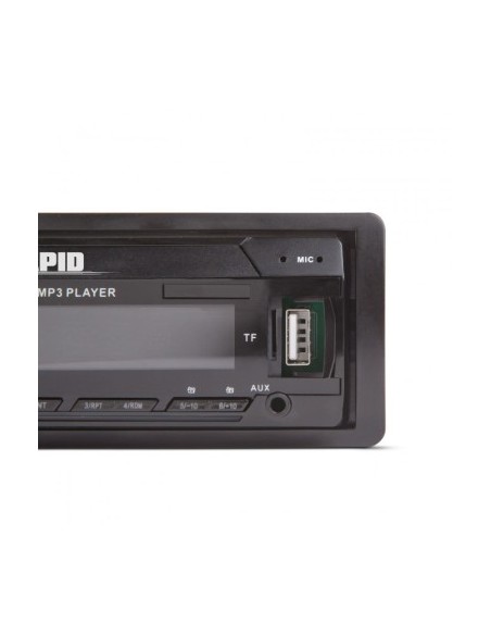 Car Player Rapid - 1 DIN - 4 x 50 W - BT - MP3 - AUX - SD - USB