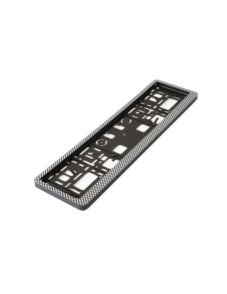 Στήριγμα Αριθμού Κυκλοφορίας Carbon Set 2 Τμχ Mega Drive