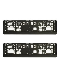 2 pcs License Plate Holder with Ruler
