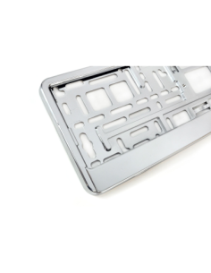 Chrome Number Plate Holder 1 pc 2