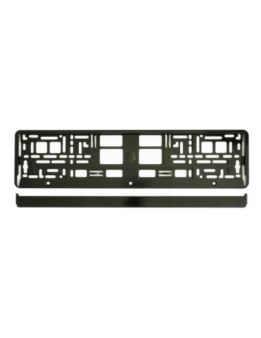 Metal License Plate Holder Black 1 Pc Mega Drive