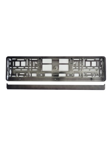 Metallic Graphite License Plate Holder 1 Pc...