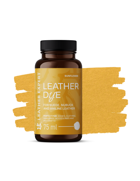 Боя за велур Floarea Soarelui Leather Expert, оцветител за велур, набук, анилиново 75ml