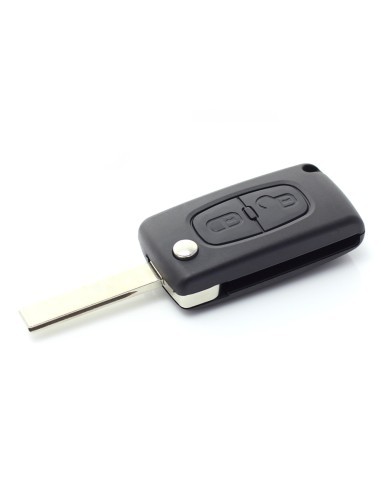 Key knife type case with 2 buttons, blade...