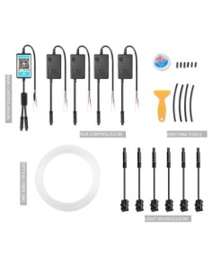 Vezeték nélküli Ambient Fénykészlet 8 méter 6 RGB LED... 2