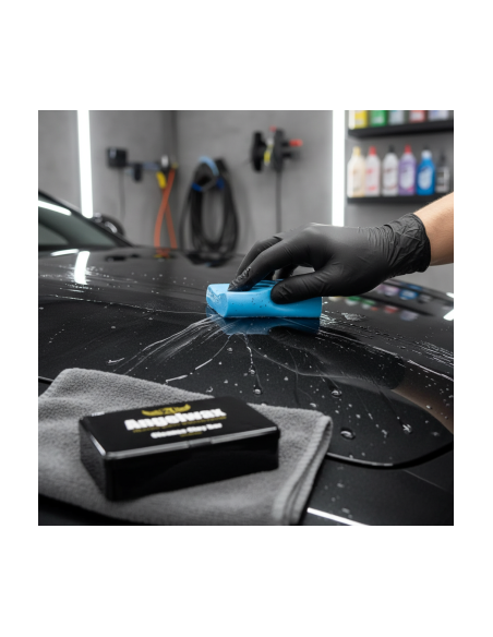Medium Clay for Decontamination Angelwax Clay Bar Medium (Blue), 100g