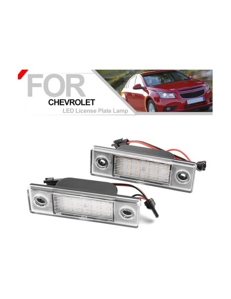 Set Lampi Numar Led pentru Chevrolet Cruze, Spark