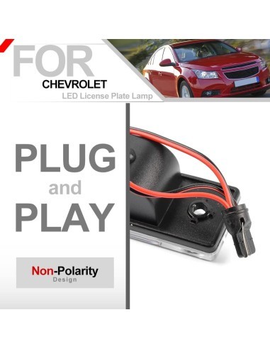 Set Lampi Numar Led pentru Chevrolet Cruze, Spark