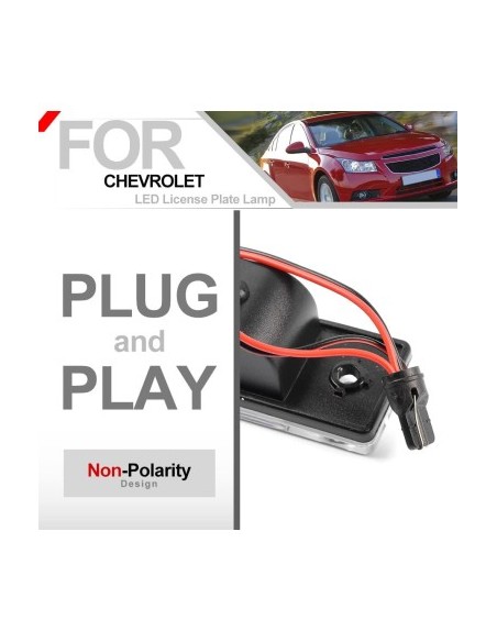 Set Lampi Numar Led pentru Chevrolet Cruze, Spark
