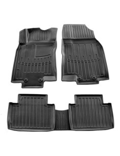 Rubber mat set type tray for Renault Koleos II 2016-