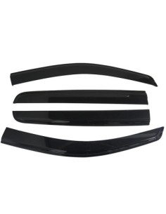 Set of 4 Front and Rear Car Wind Deflectors for DACIA...