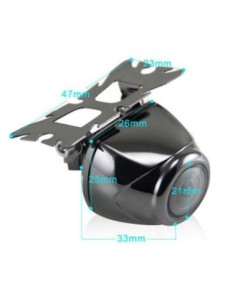 Adjustable rearview camera, 12v 2