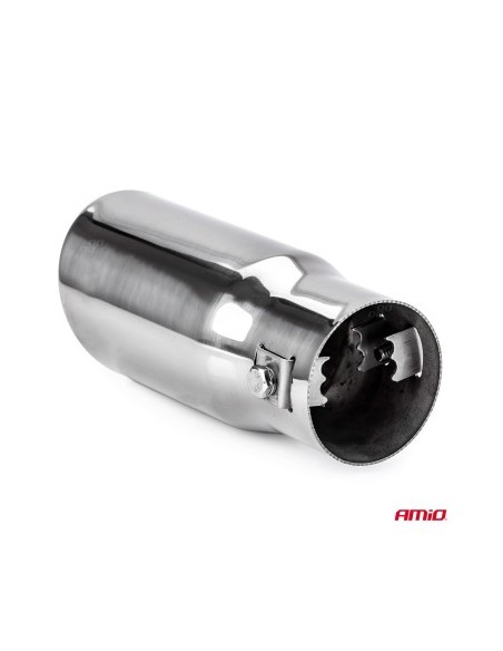 Stainless steel exhaust tip ornament 30-45mm, Length 149mm