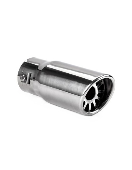 Stainless steel exhaust tip ornament 30-45mm, Length 149mm