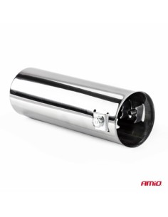 Декор за ауспух от неръждаема стомана 31-45mm, Дължина 156mm 2
