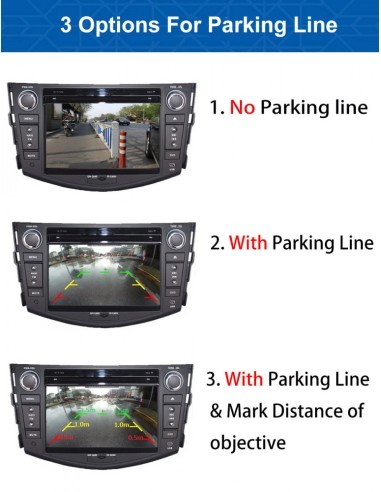 Rear / Front Car Camera with Rangefinder System...