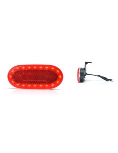 Лампа Габарит Led 1387 W197 12V-24V Позиция Червена Was 2