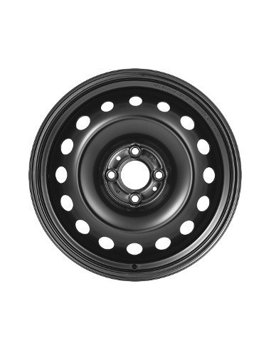 Renault acélfelni, 4x100, 6,5x16" ET40, fekete