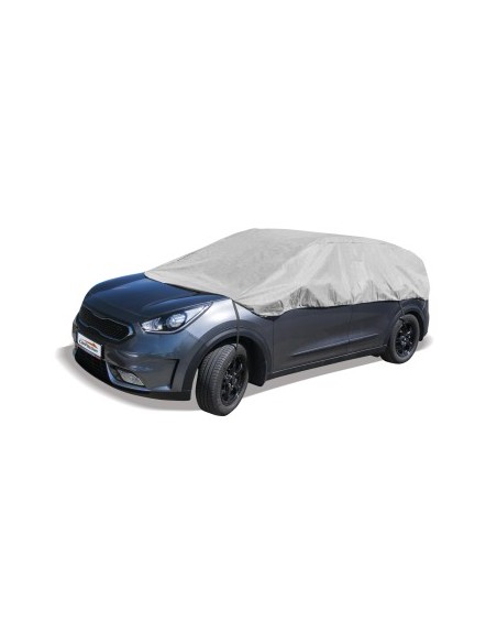 Semi-Cover for hatchback cars Carpasssion M/L 275-295 x 116 x 75 cm
