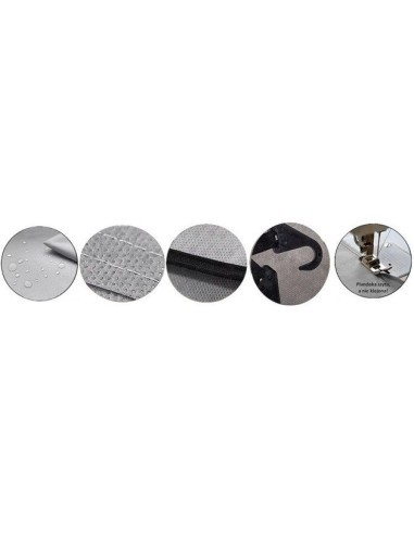 Semi-Cover for hatchback cars Carpasssion M/L...