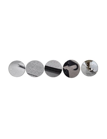 Semi-Cover for hatchback cars Carpasssion M/L 275-295 x 116 x 75 cm