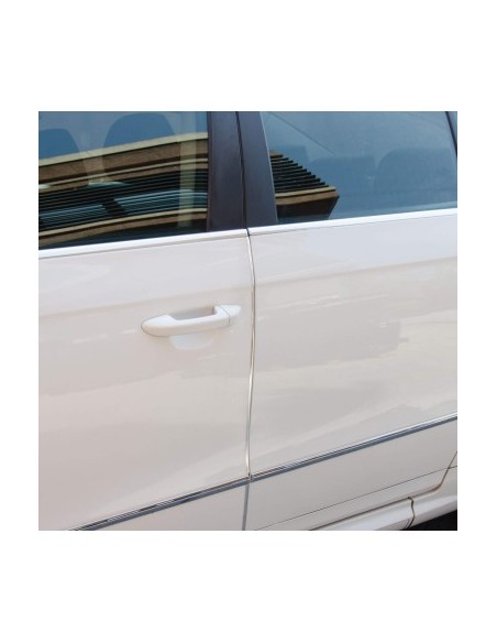 Car door protective strip, Chrome 2 x 65 cm