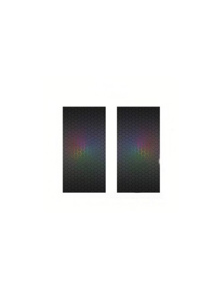 Car Pillar Sticker Set 50x25cm, Hexagon Color, Xenon Bright