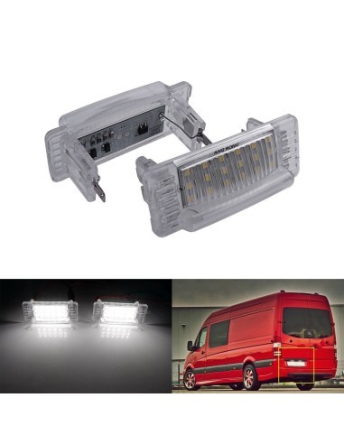 LED Number Plate Light Set for Volkswagen LT MK...