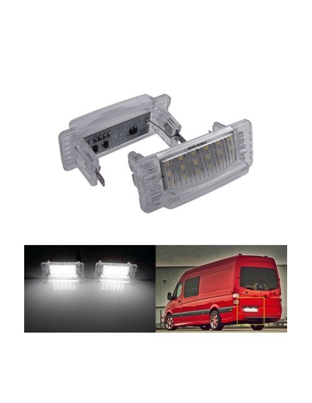 LED Number Plate Light Set for Volkswagen LT MK II 2D