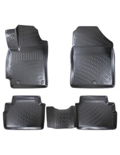 Rubber mat set type tray for Hyundai Elantra VI 2015-2020