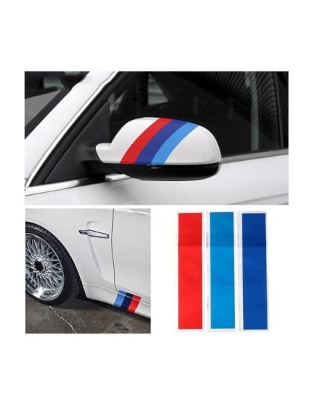 BMW ///M Power Car Sticker for grille, mirrors, fender 47x12cm