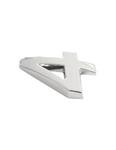 3D Autó Dísz Cifra 4 26 MM Króm 2