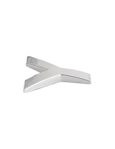3D Car Ornament Letter Y 26 MM Chrome