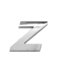 3D Car Ornament Letter Z 26 MM Chrome