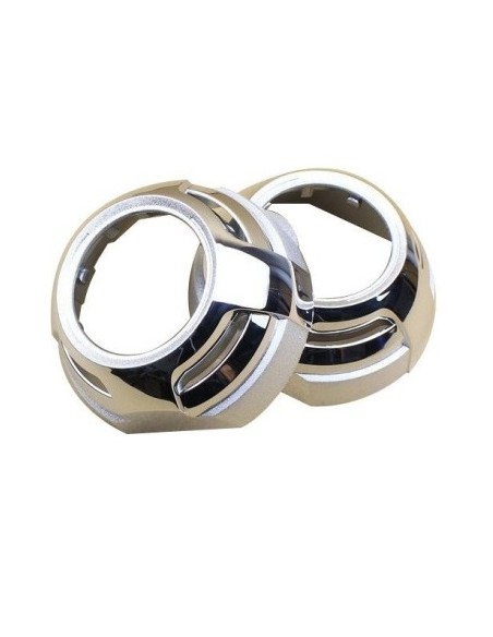 Bixenon Q5 3" Lenses with H7 Bulb and Included Accessories