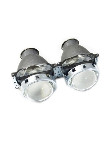 Bixenon Q5 3" Lenses with H7 Bulb and Included Accessories