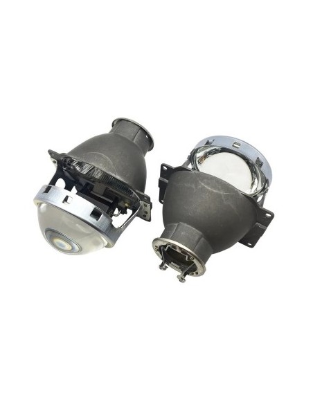 Bixenon Q5 3" Lenses with H7 Bulb and Included Accessories
