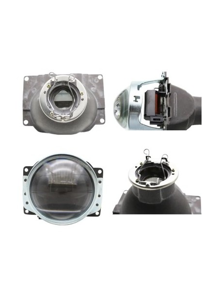 Bixenon Q5 3" Lenses with H7 Bulb and Included Accessories