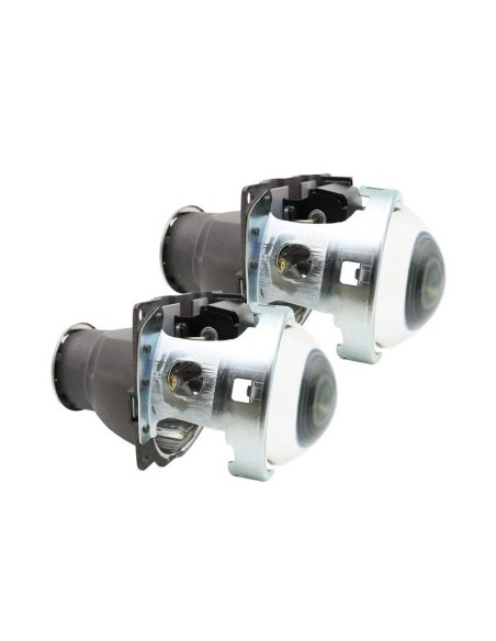 Bixenon Q5 3" Lenses with H7 Bulb and Included Accessories